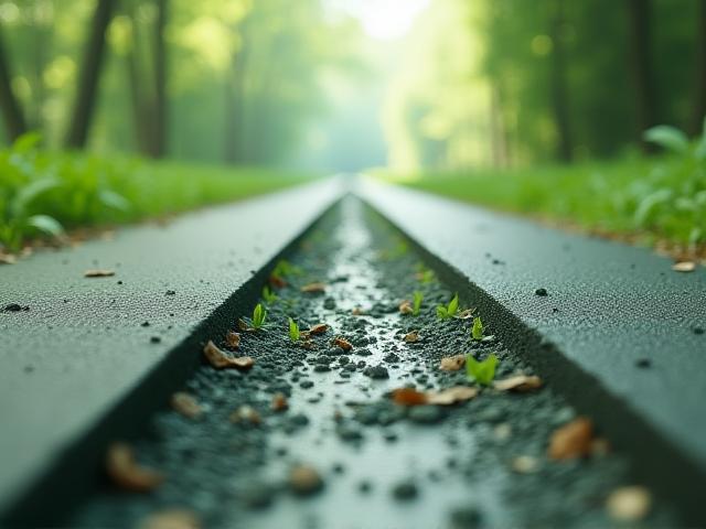 Demonstration of new Eco-Pave sustainable road solution by Rhein-Neckar Road Construction Ltd.